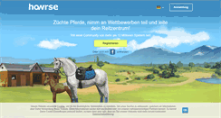 Desktop Screenshot of howrse.de