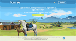 Desktop Screenshot of howrse.dk