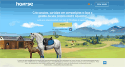 Desktop Screenshot of howrse.com.pt