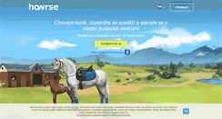 Desktop Screenshot of howrse.cz