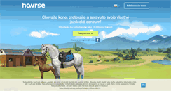 Desktop Screenshot of howrse.sk