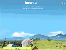 Tablet Screenshot of ca.howrse.com